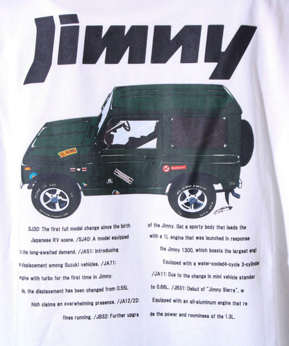 【合作款】吉姆尼×GLOSTER 長袖印花T恤