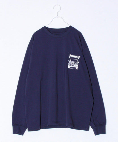 【合作款】吉姆尼×GLOSTER 長袖印花T恤