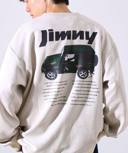 【合作款】吉姆尼×GLOSTER 仿麂皮套頭衫