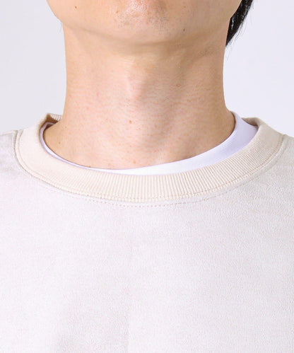 【合作款】吉姆尼×GLOSTER 仿麂皮套頭衫