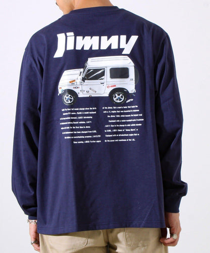 【合作款】吉姆尼×GLOSTER 長袖印花T恤