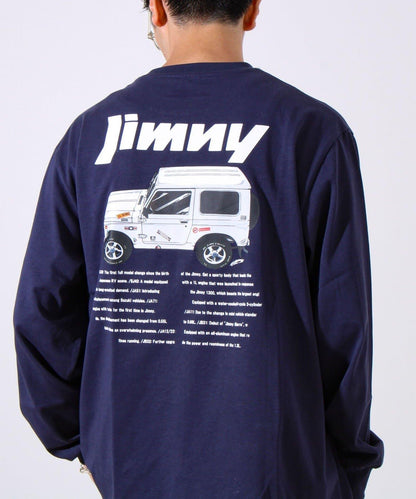 【合作款】吉姆尼×GLOSTER 長袖印花T恤