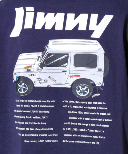 【合作款】吉姆尼×GLOSTER 長袖印花T恤