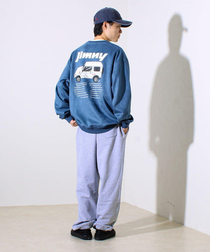 【合作款】吉姆尼×GLOSTER 仿麂皮套頭衫