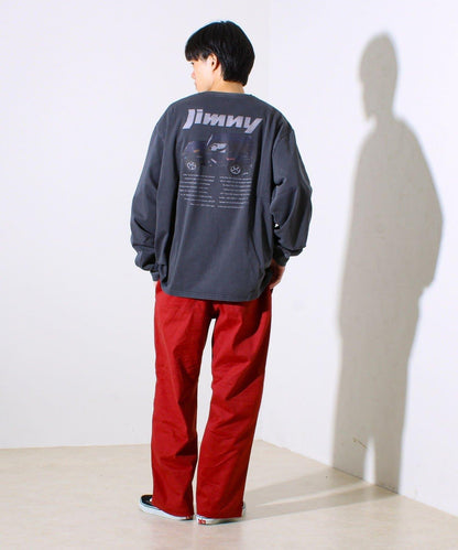 【合作款】吉姆尼×GLOSTER 長袖印花T恤