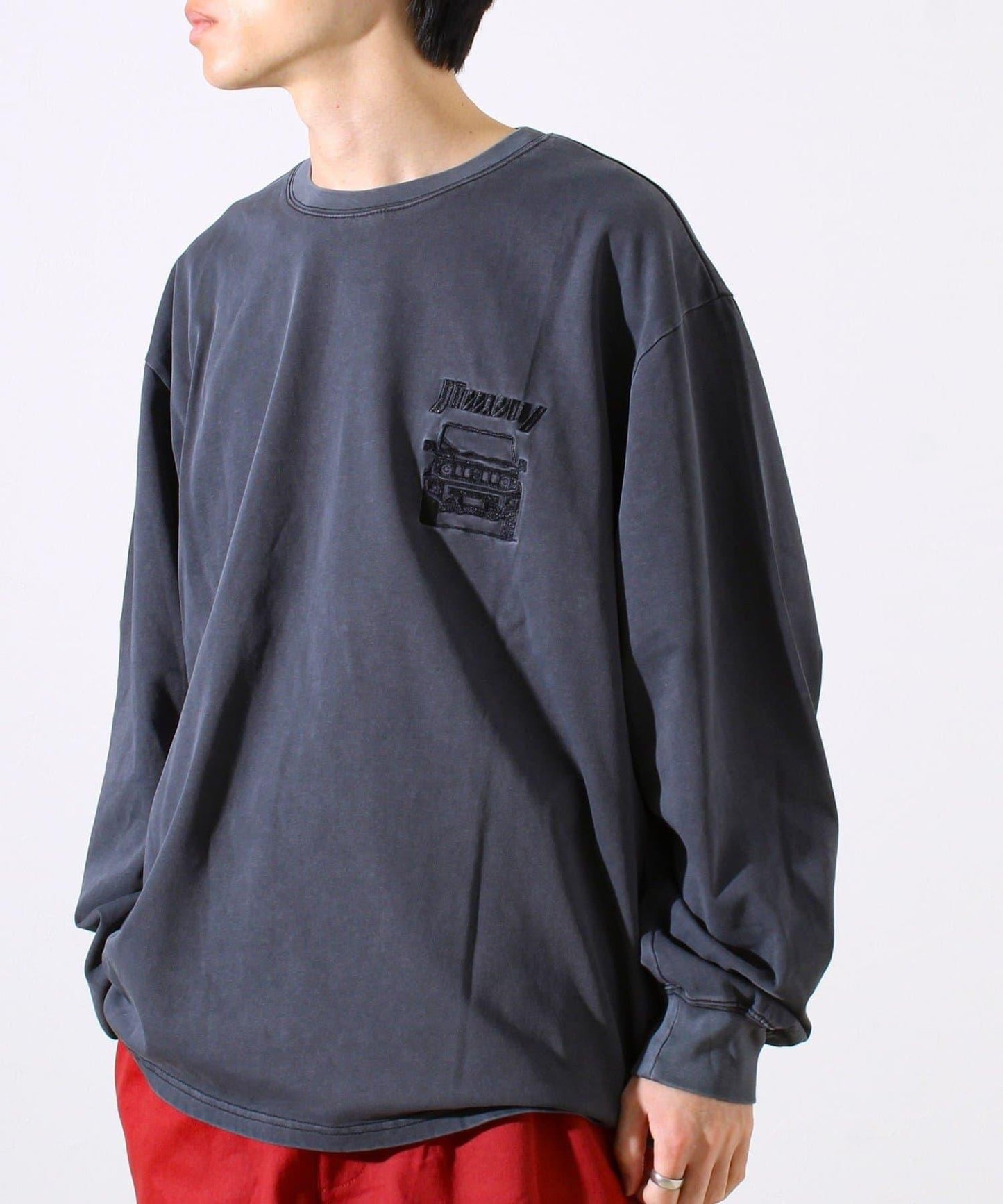 【合作款】吉姆尼×GLOSTER 長袖印花T恤