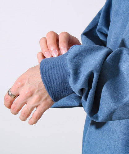 【合作款】吉姆尼×GLOSTER 仿麂皮套頭衫