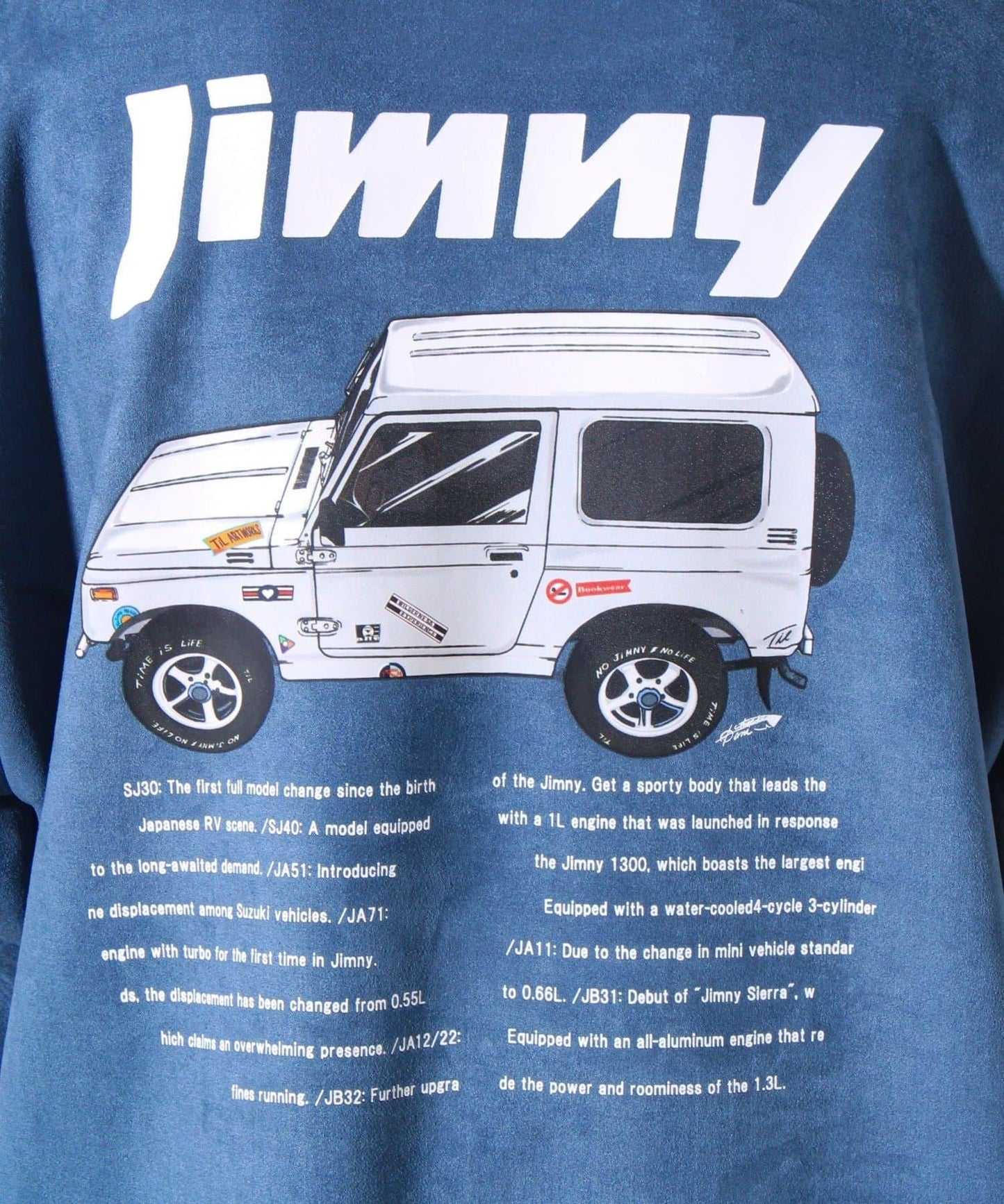 【合作款】吉姆尼×GLOSTER 仿麂皮套頭衫