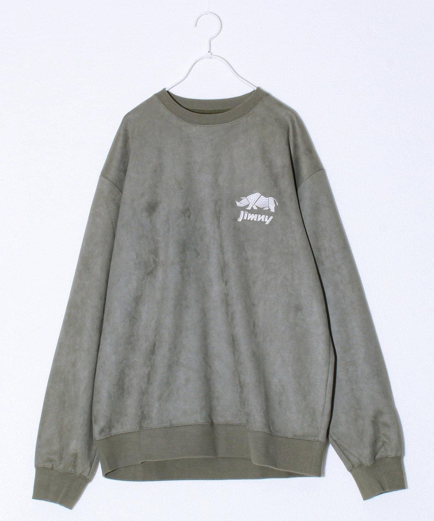 【合作款】吉姆尼×GLOSTER 仿麂皮套頭衫