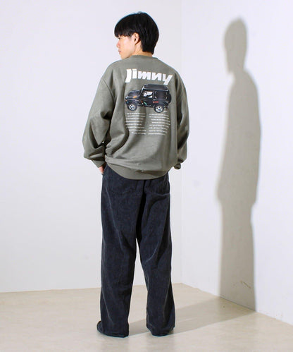 【合作款】吉姆尼×GLOSTER 仿麂皮套頭衫