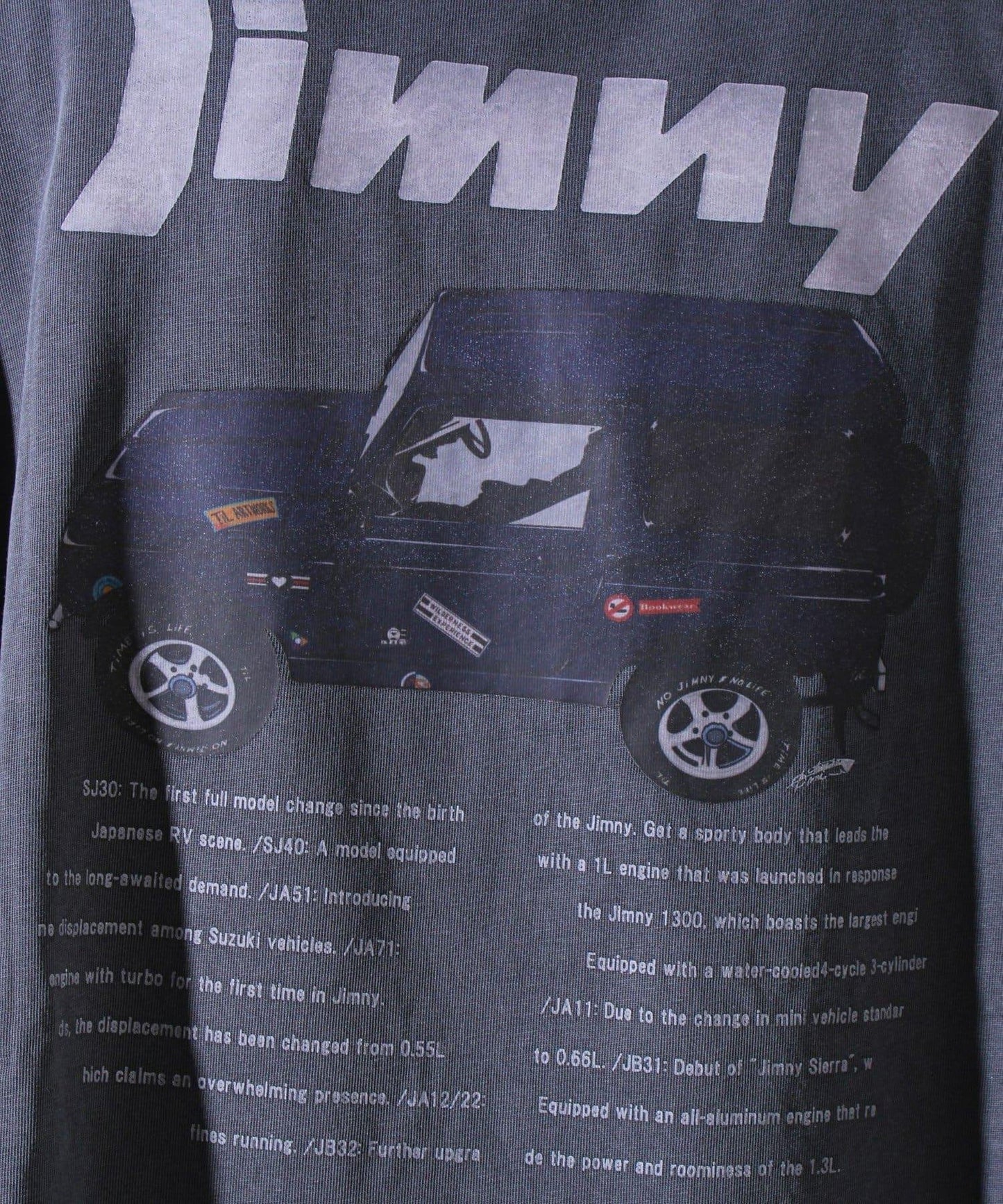 【合作款】吉姆尼×GLOSTER 長袖印花T恤