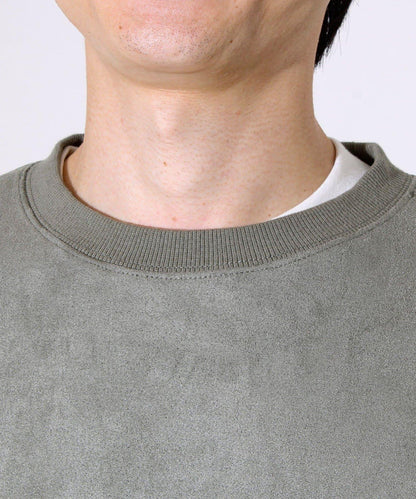 【合作款】吉姆尼×GLOSTER 仿麂皮套頭衫