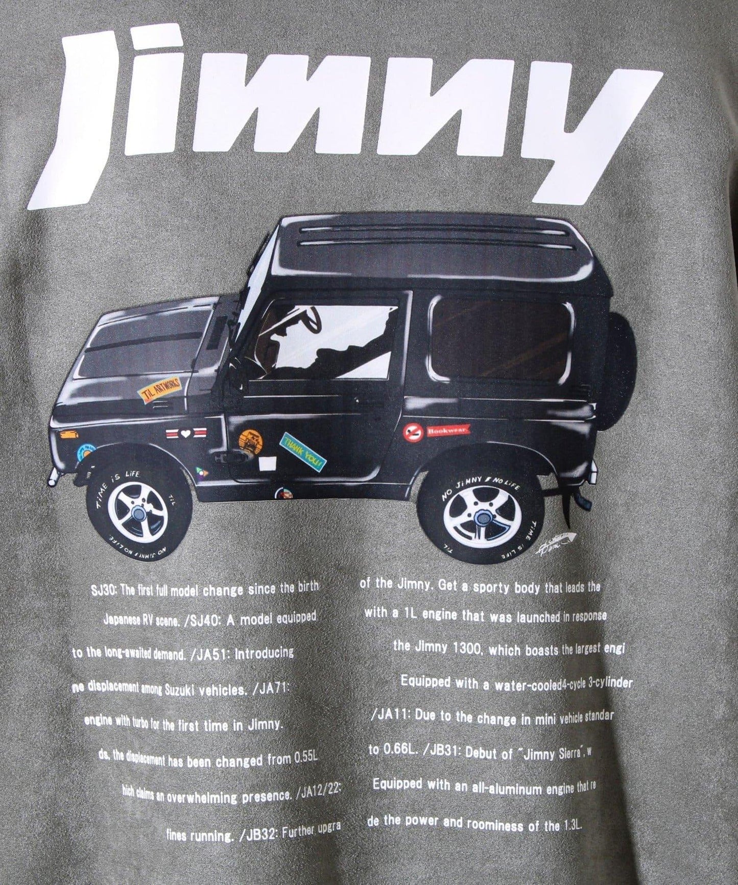 【合作款】吉姆尼×GLOSTER 仿麂皮套頭衫