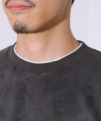 【合作款】吉姆尼×GLOSTER 仿麂皮套頭衫