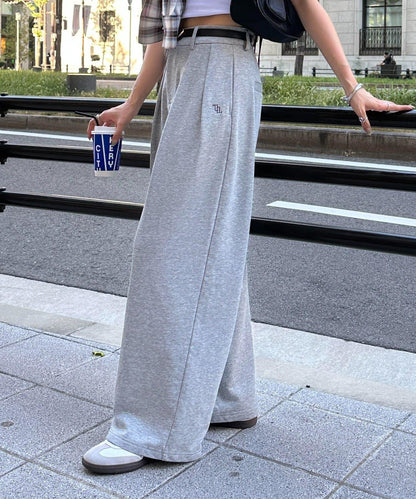 2褶休閒運動褲