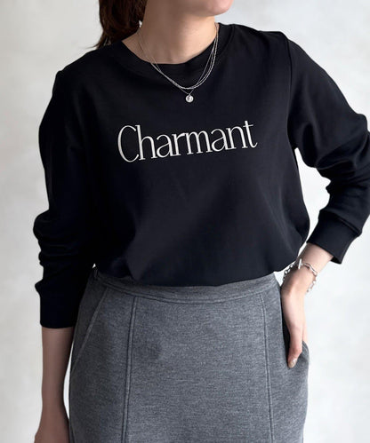 【防潑水加工】トリケア標誌印花長袖T恤