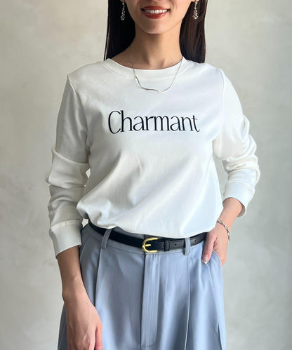 【防潑水加工】トリケア標誌印花長袖T恤