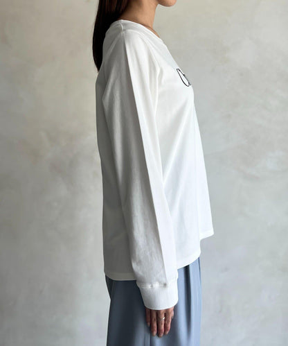 【防潑水加工】トリケア標誌印花長袖T恤