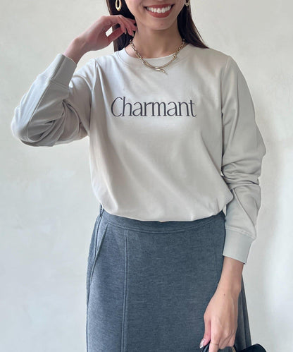 【防潑水加工】トリケア標誌印花長袖T恤