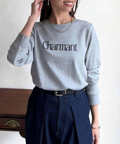 【防潑水加工】トリケア標誌印花長袖T恤