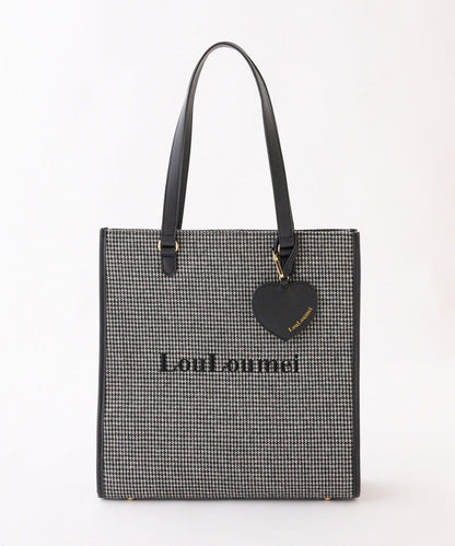 新色上市【LouLoumei】三色可選／配有愛心掛飾手提包／可獨立站立