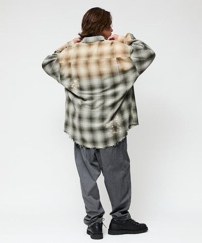 FREAK'S STORE OUTDOORS/フリークスアウトドアーズ 寬鬆版型服裝染色攀巖褲