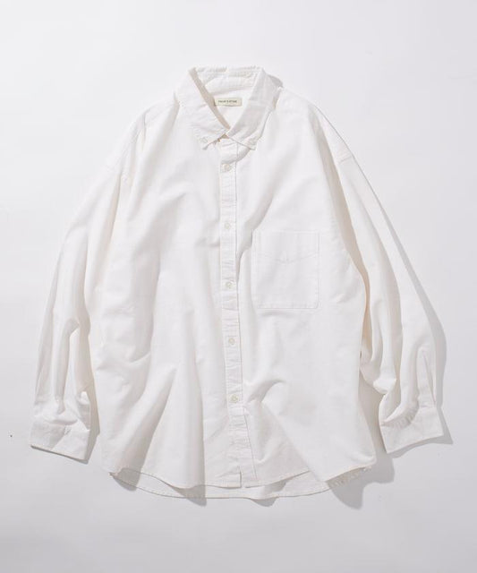 寬鬆版型牛津紡扣領襯衫