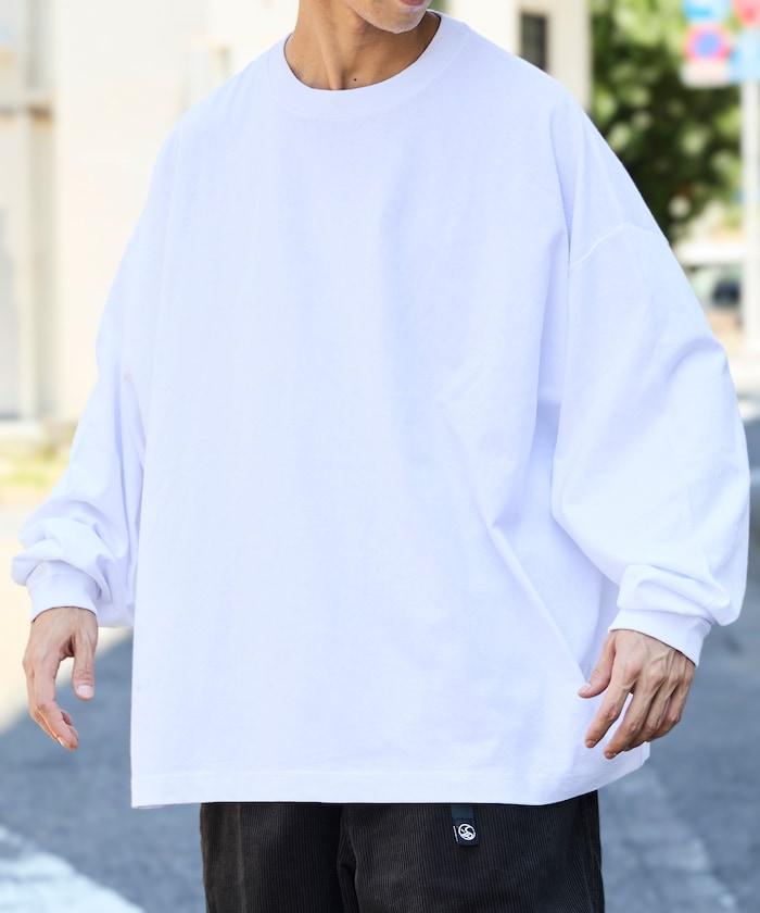 寬鬆版型 單點刺繡 圓領 長袖T恤