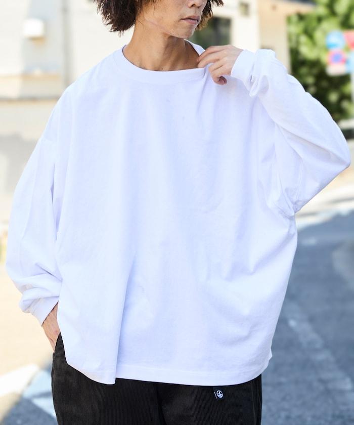 寬鬆版型 單點刺繡 圓領 長袖T恤