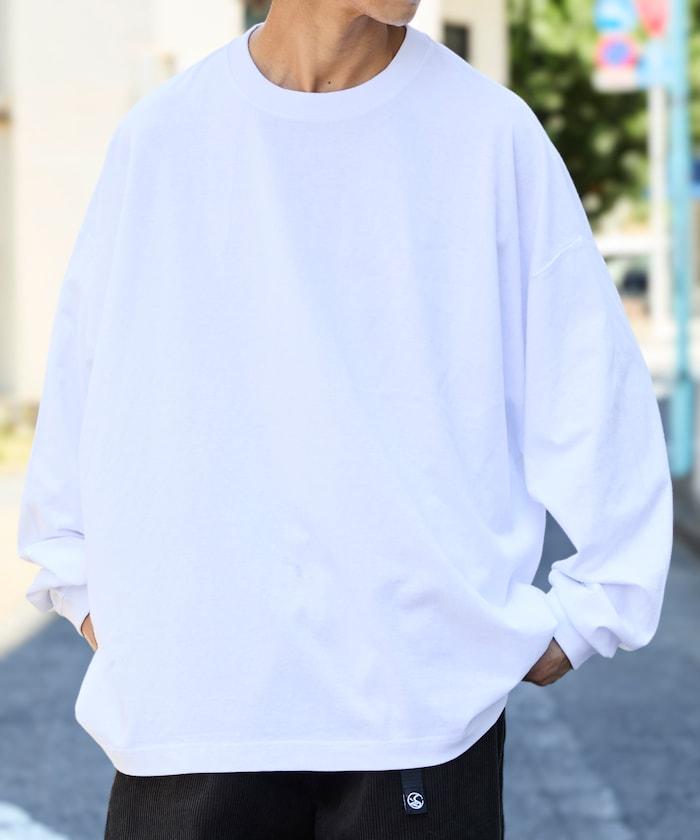 寬鬆版型 單點刺繡 圓領 長袖T恤