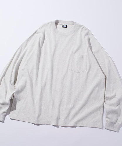 9盎司重磅寬鬆版型圓領長袖T恤/重磅/長袖T恤