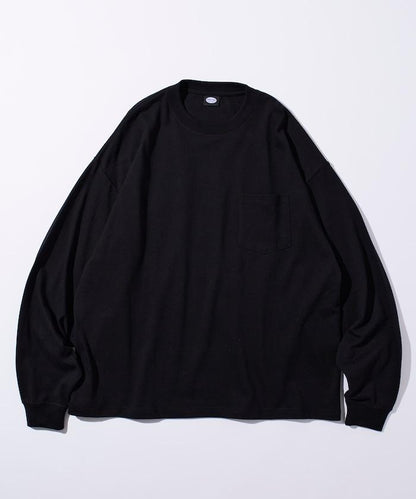 9盎司重磅寬鬆版型圓領長袖T恤/重磅/長袖T恤