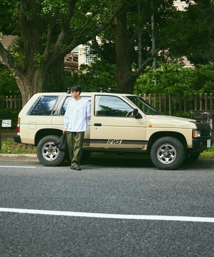 9盎司重磅寬鬆版型圓領長袖T恤/重磅/長袖T恤