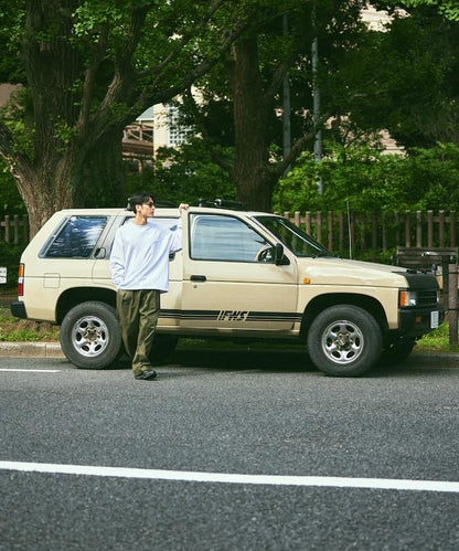 9盎司重磅寬鬆版型圓領長袖T恤/重磅/長袖T恤