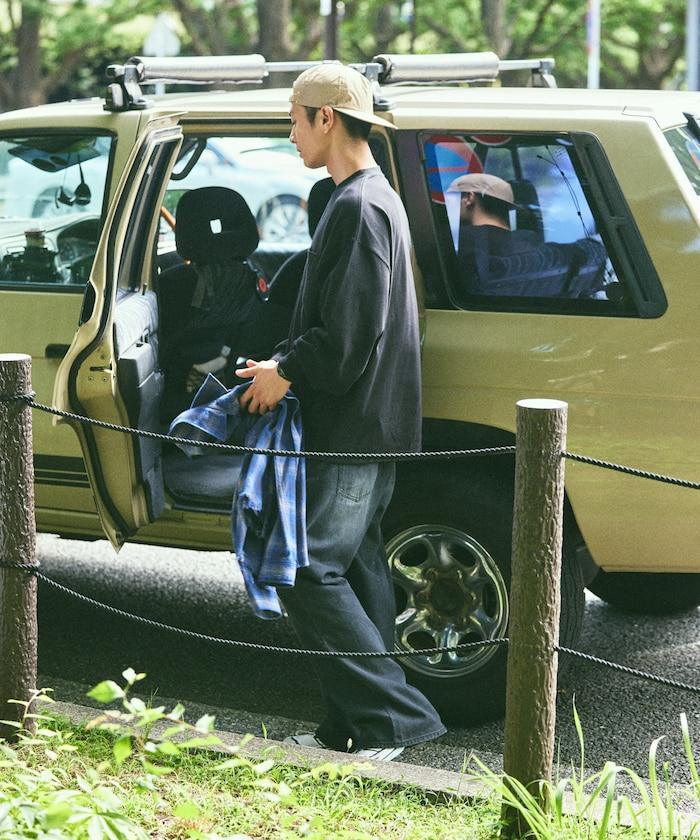 9盎司重磅寬鬆版型圓領長袖T恤/重磅/長袖T恤