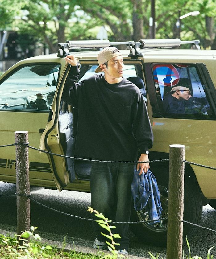 9盎司重磅寬鬆版型圓領長袖T恤/重磅/長袖T恤