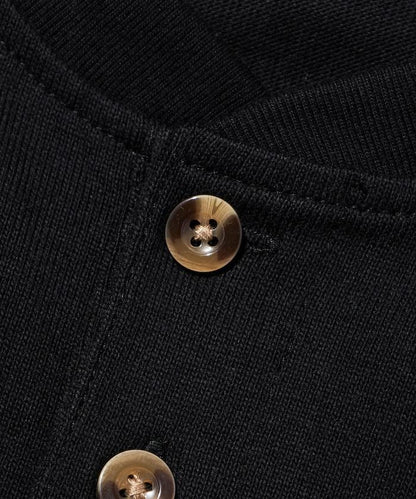 9盎司重磅寬鬆版型亨利領長袖T恤/重磅/長袖T恤