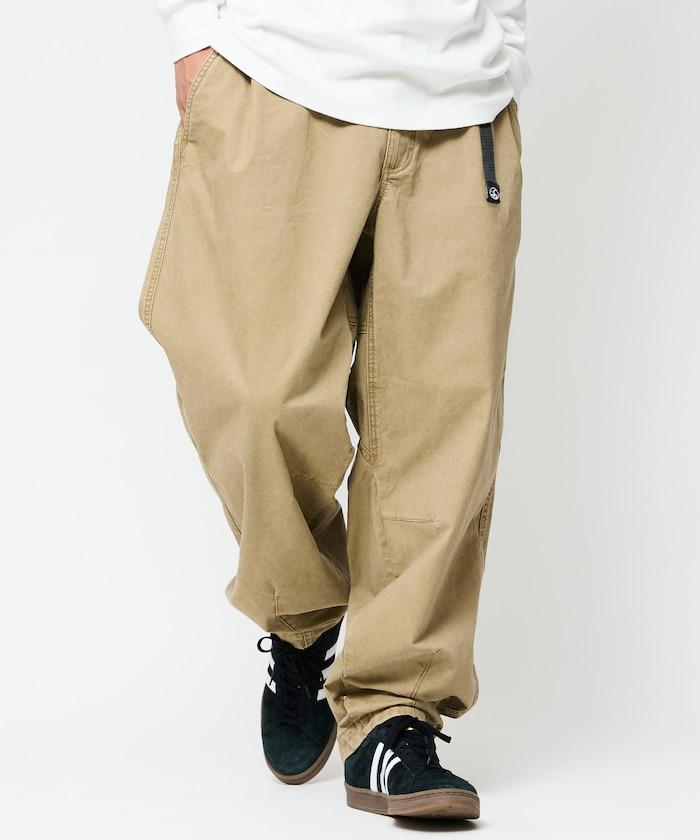 FREAK'S STORE OUTDOORS/フリークスアウトドアーズ 寬鬆版型服裝染色攀巖褲