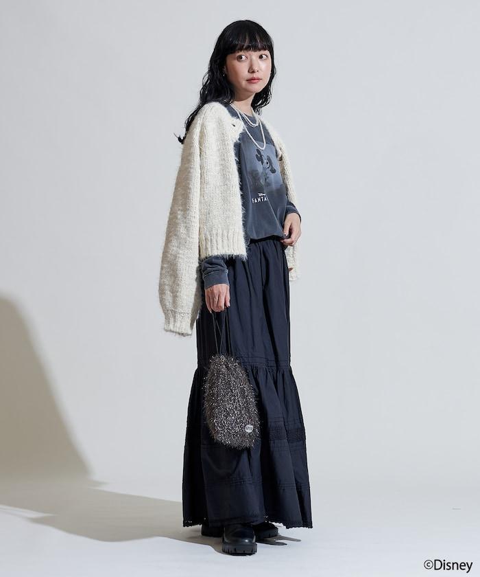 粗紡低密度短款針織開衫