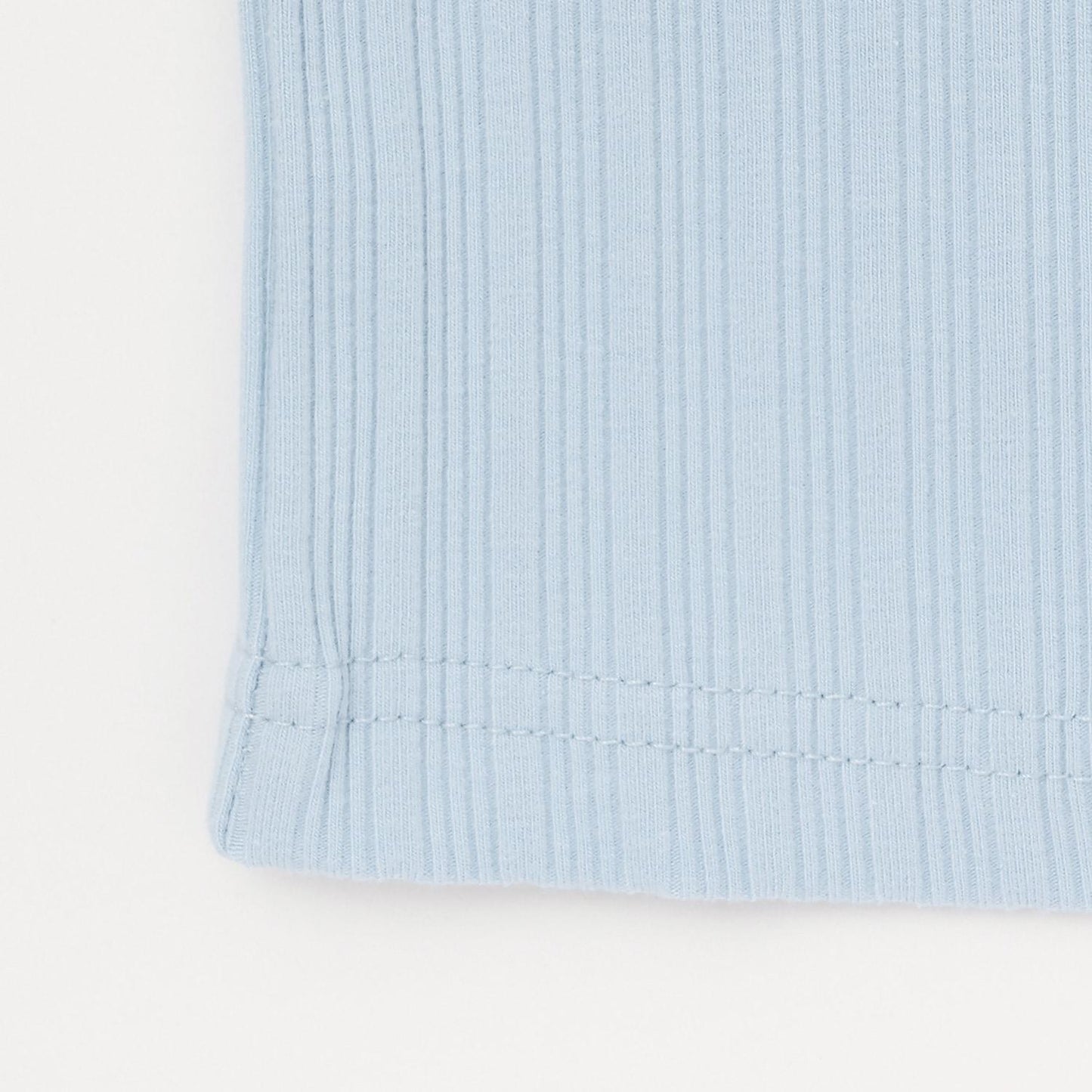 水鑽標誌羅紋長袖T恤