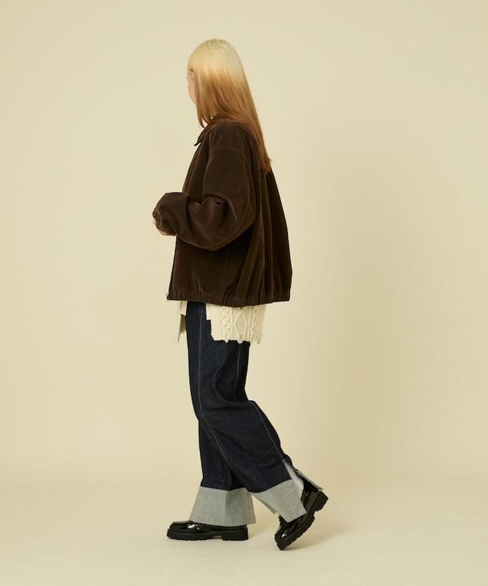 仿舊風格麻花多層圍裹半身裙