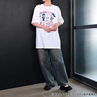 《當噠當》_ビィズニィズ 寬鬆大碼T恤（桃子・岡倫・渦輪老太婆（招財貓））