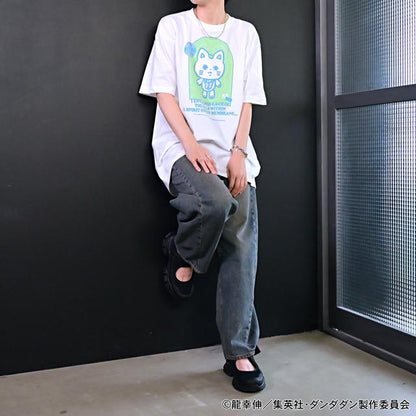 《當噠當》_ビィズニィズ 寬鬆大碼T恤（渦輪老太太（招財貓））