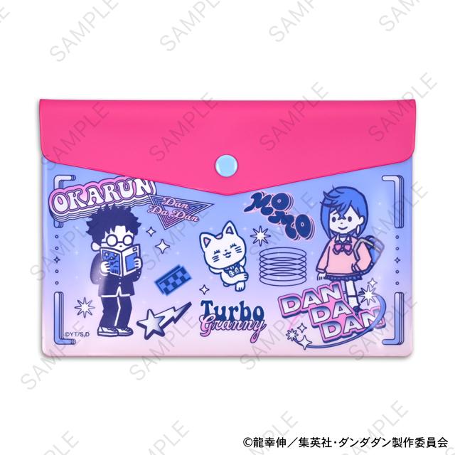 《當噠當》_ビィズニィズ 信封收納包（桃子・岡倫・渦輪老太婆（招財貓））