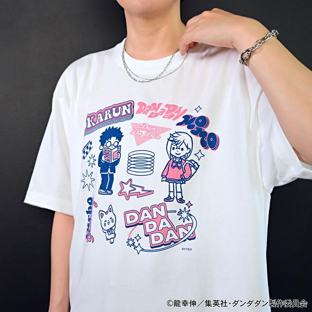 《當噠當》_ビィズニィズ 寬鬆大碼T恤（桃子・岡倫・渦輪老太婆（招財貓））