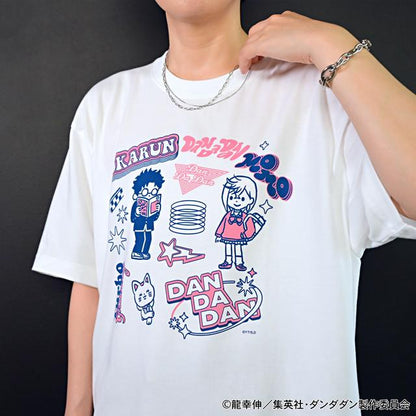 《當噠當》_ビィズニィズ 寬鬆大碼T恤（桃子・岡倫・渦輪老太婆（招財貓））