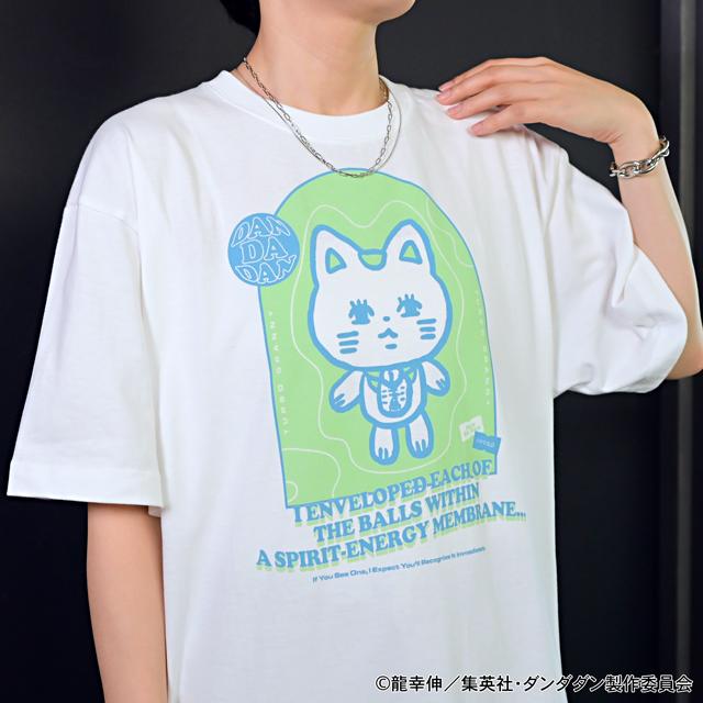 《當噠當》_ビィズニィズ 寬鬆大碼T恤（渦輪老太太（招財貓））