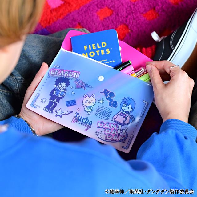 《當噠當》_ビィズニィズ 信封收納包（桃子・岡倫・渦輪老太婆（招財貓））