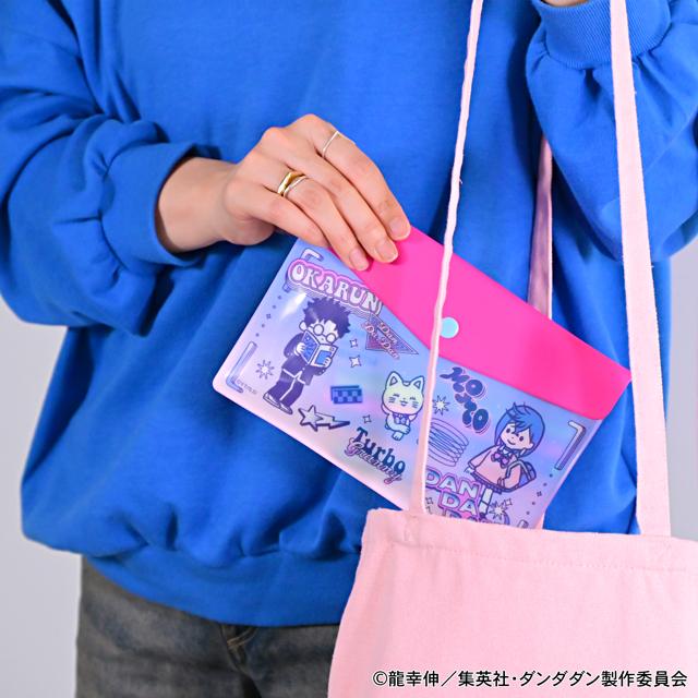 《當噠當》_ビィズニィズ 信封收納包（桃子・岡倫・渦輪老太婆（招財貓））