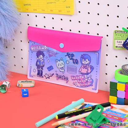 《當噠當》_ビィズニィズ 信封收納包（桃子・岡倫・渦輪老太婆（招財貓））